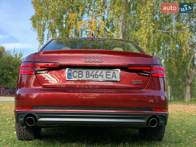 Красный Ауди А4, объемом двигателя 2 л и пробегом 67 тыс. км за 21500 $, фото 4 на Automoto.ua