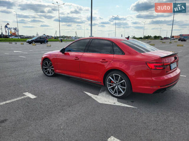 Красный Ауди А4, объемом двигателя 1.98 л и пробегом 90 тыс. км за 22500 $, фото 11 на Automoto.ua