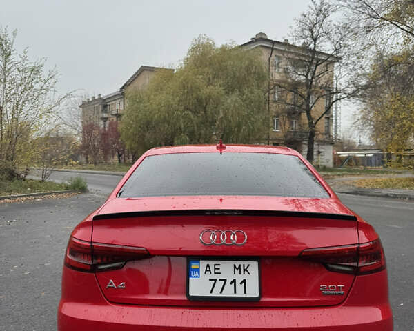 Красный Ауди А4, объемом двигателя 1.98 л и пробегом 136 тыс. км за 18300 $, фото 3 на Automoto.ua