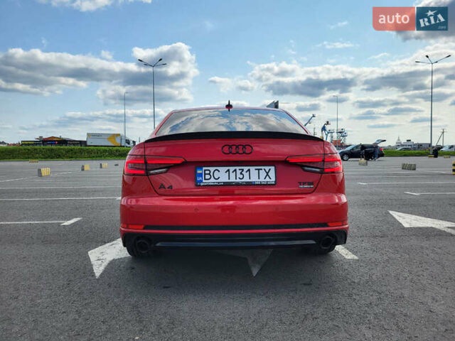 Красный Ауди А4, объемом двигателя 1.98 л и пробегом 90 тыс. км за 22500 $, фото 8 на Automoto.ua