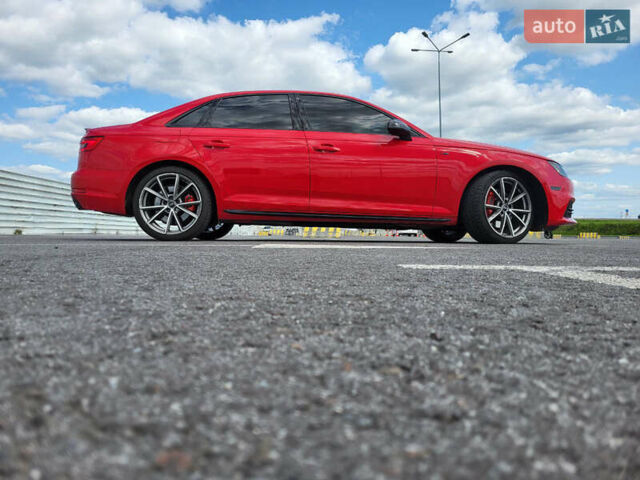 Красный Ауди А4, объемом двигателя 1.98 л и пробегом 90 тыс. км за 22500 $, фото 2 на Automoto.ua