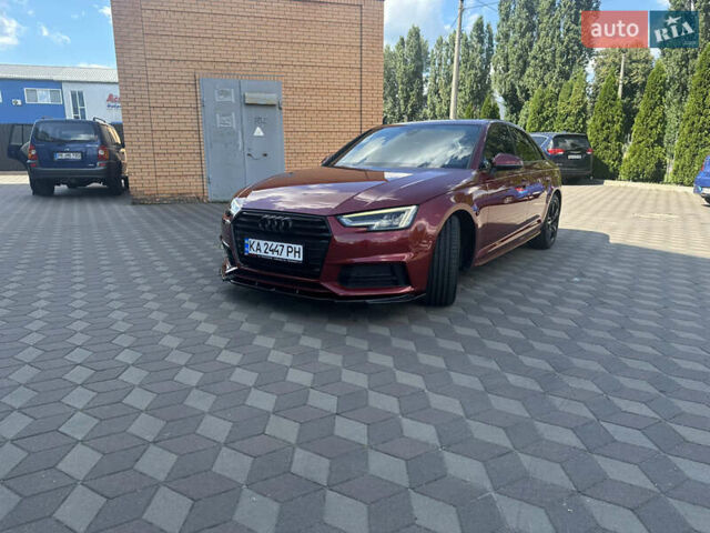 Красный Ауди А4, объемом двигателя 1.98 л и пробегом 100 тыс. км за 22400 $, фото 1 на Automoto.ua