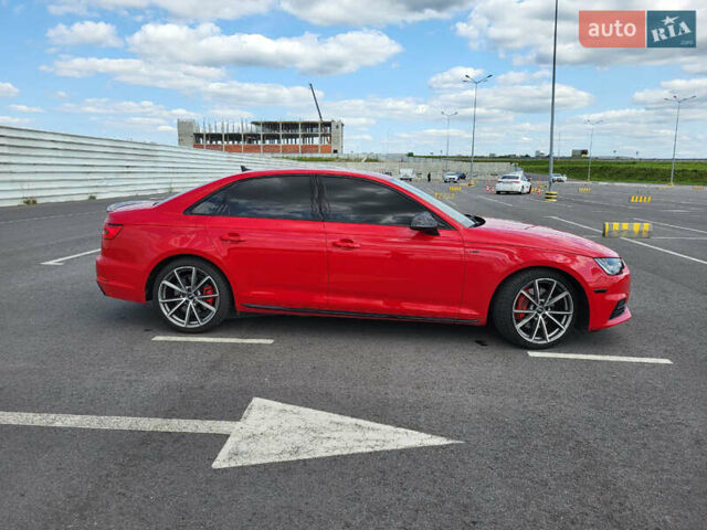 Красный Ауди А4, объемом двигателя 1.98 л и пробегом 90 тыс. км за 22500 $, фото 9 на Automoto.ua