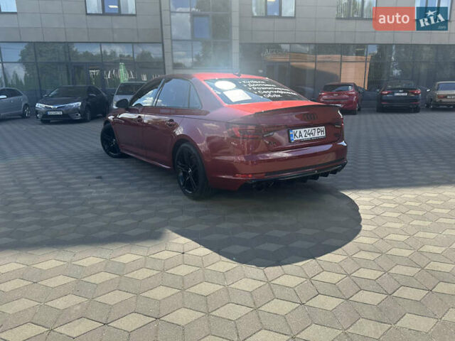 Красный Ауди А4, объемом двигателя 1.98 л и пробегом 100 тыс. км за 22400 $, фото 5 на Automoto.ua