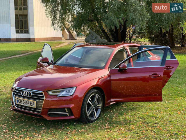 Красный Ауди А4, объемом двигателя 2 л и пробегом 67 тыс. км за 21500 $, фото 3 на Automoto.ua