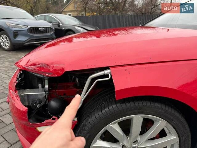 Красный Ауди А4, объемом двигателя 1.98 л и пробегом 222 тыс. км за 11800 $, фото 6 на Automoto.ua