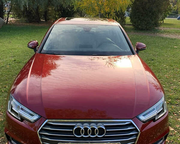 Красный Ауди А4, объемом двигателя 2 л и пробегом 67 тыс. км за 21500 $, фото 1 на Automoto.ua
