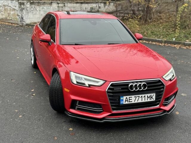 Красный Ауди А4, объемом двигателя 2 л и пробегом 136 тыс. км за 18300 $, фото 1 на Automoto.ua