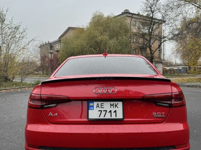 Красный Ауди А4, объемом двигателя 2 л и пробегом 136 тыс. км за 18300 $, фото 3 на Automoto.ua