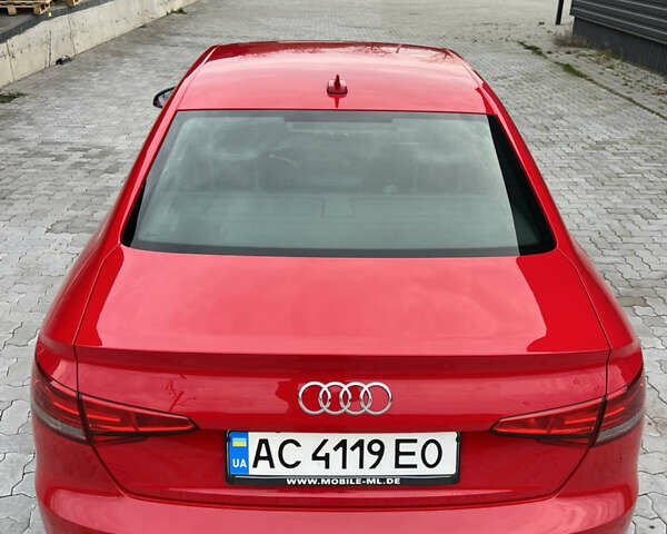 Красный Ауди А4, объемом двигателя 1.97 л и пробегом 160 тыс. км за 24500 $, фото 12 на Automoto.ua