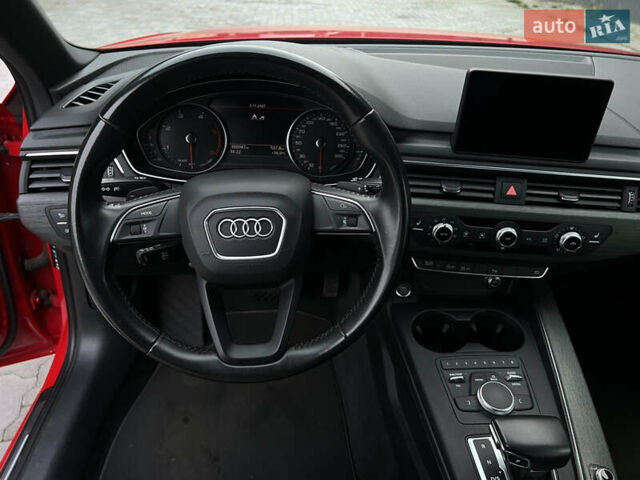 Красный Ауди А4, объемом двигателя 1.97 л и пробегом 160 тыс. км за 24500 $, фото 16 на Automoto.ua