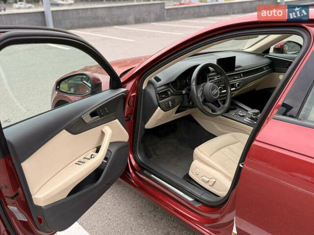 Красный Ауди А4, объемом двигателя 1.98 л и пробегом 69 тыс. км за 21500 $, фото 7 на Automoto.ua