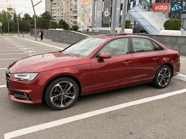 Красный Ауди А4, объемом двигателя 1.98 л и пробегом 69 тыс. км за 21500 $, фото 2 на Automoto.ua