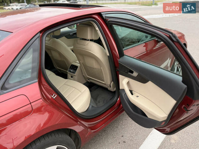 Красный Ауди А4, объемом двигателя 1.98 л и пробегом 69 тыс. км за 21500 $, фото 15 на Automoto.ua