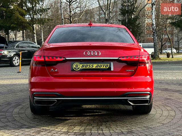 Красный Ауди А4, объемом двигателя 1.98 л и пробегом 84 тыс. км за 30850 $, фото 5 на Automoto.ua