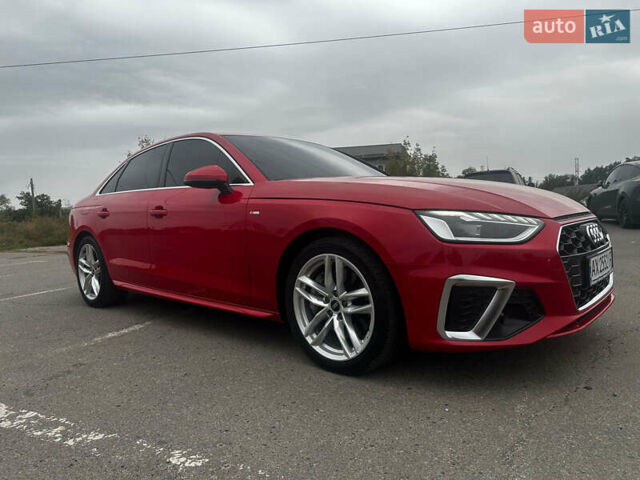 Ауди А4 2023 в Харькове на Automoto.ua Красный Ауди А4, объемом двигателя 1.98 л и пробегом 37 тыс. км за 33000 $, фото 4 на Automoto.ua