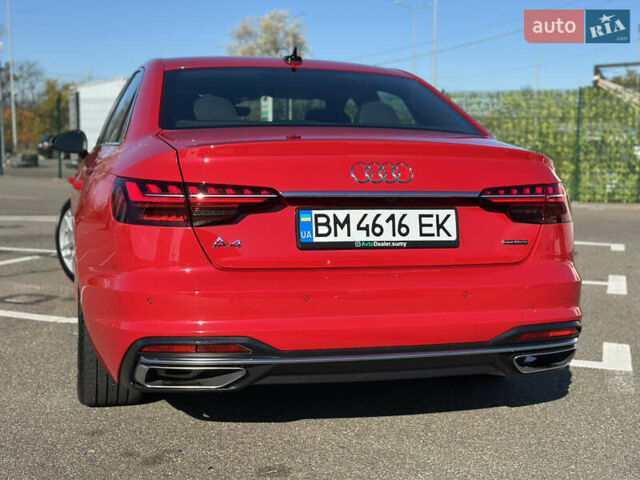 Красный Ауди А4, объемом двигателя 2 л и пробегом 15 тыс. км за 31000 $, фото 18 на Automoto.ua
