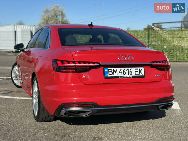 Красный Ауди А4, объемом двигателя 2 л и пробегом 15 тыс. км за 31000 $, фото 12 на Automoto.ua