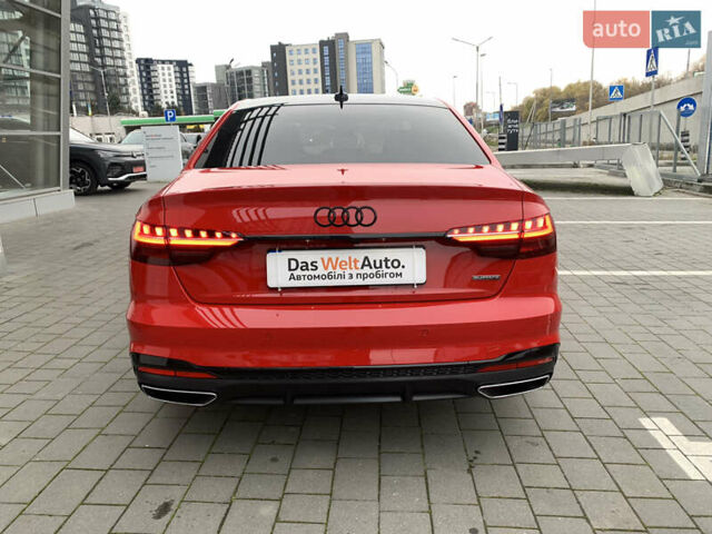 Червоний Ауді А4, об'ємом двигуна 1.98 л та пробігом 20 тис. км за 48000 $, фото 5 на Automoto.ua