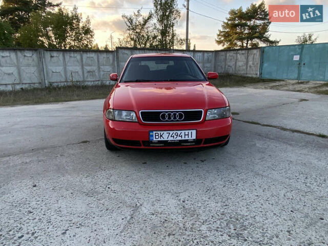 Красный Ауди А4, объемом двигателя 1.78 л и пробегом 360 тыс. км за 2650 $, фото 2 на Automoto.ua