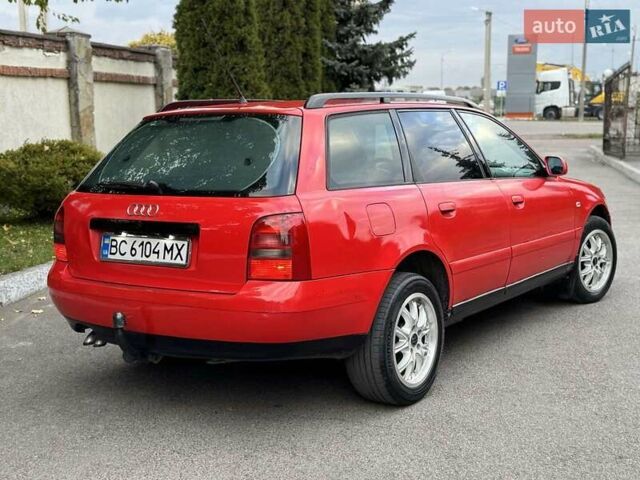 Красный Ауди А4, объемом двигателя 1.9 л и пробегом 411 тыс. км за 3250 $, фото 4 на Automoto.ua