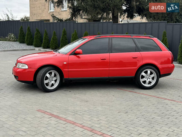 Красный Ауди А4, объемом двигателя 1.6 л и пробегом 315 тыс. км за 3550 $, фото 3 на Automoto.ua