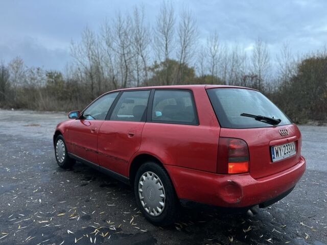 Красный Ауди А4, объемом двигателя 1.9 л и пробегом 380 тыс. км за 1750 $, фото 4 на Automoto.ua