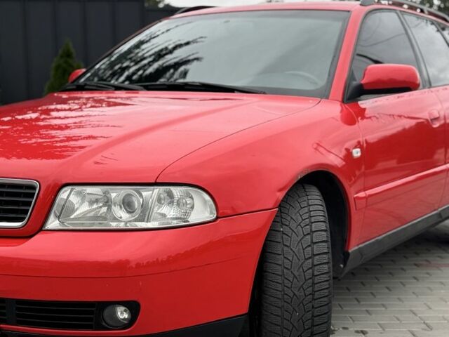 Красный Ауди А4, объемом двигателя 1.6 л и пробегом 315 тыс. км за 3350 $, фото 9 на Automoto.ua