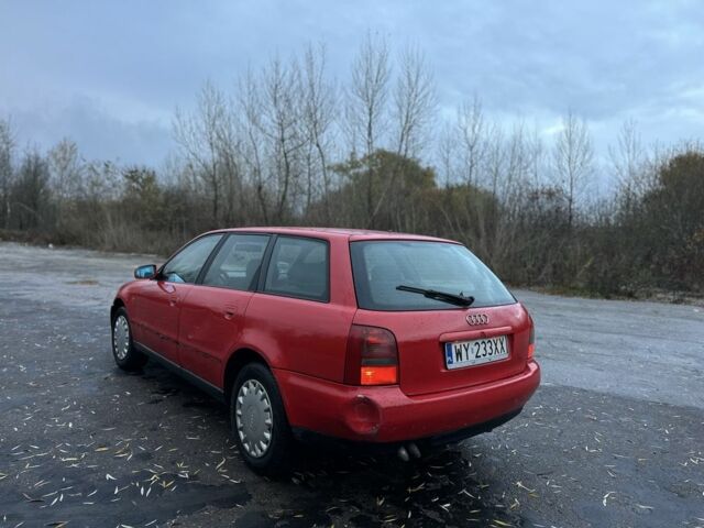 Красный Ауди А4, объемом двигателя 1.9 л и пробегом 380 тыс. км за 1750 $, фото 3 на Automoto.ua