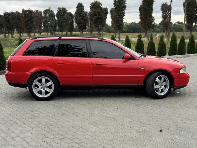 Красный Ауди А4, объемом двигателя 1.6 л и пробегом 315 тыс. км за 3350 $, фото 6 на Automoto.ua