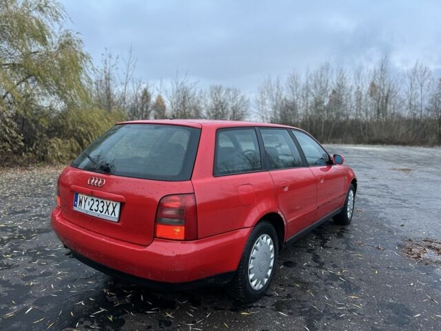 Красный Ауди А4, объемом двигателя 1.9 л и пробегом 380 тыс. км за 1750 $, фото 6 на Automoto.ua