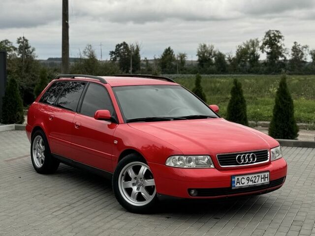 Красный Ауди А4, объемом двигателя 1.6 л и пробегом 315 тыс. км за 3350 $, фото 7 на Automoto.ua