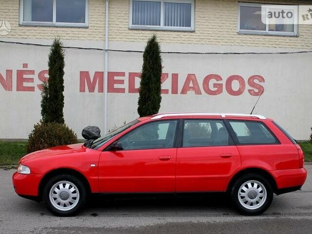 Красный Ауди А4, объемом двигателя 1.9 л и пробегом 350 тыс. км за 4000 $, фото 9 на Automoto.ua