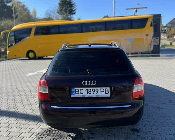 Красный Ауди А4, объемом двигателя 2.5 л и пробегом 300 тыс. км за 3200 $, фото 5 на Automoto.ua
