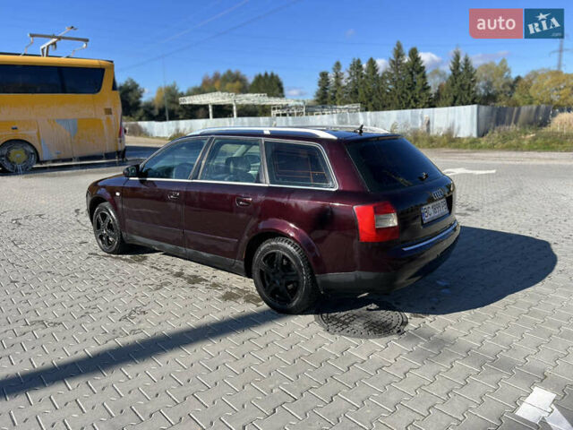 Красный Ауди А4, объемом двигателя 2.5 л и пробегом 300 тыс. км за 3200 $, фото 6 на Automoto.ua