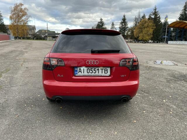 Красный Ауди А4, объемом двигателя 1.8 л и пробегом 250 тыс. км за 6500 $, фото 6 на Automoto.ua