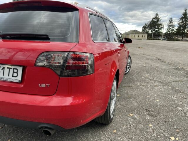 Красный Ауди А4, объемом двигателя 1.8 л и пробегом 250 тыс. км за 6500 $, фото 9 на Automoto.ua