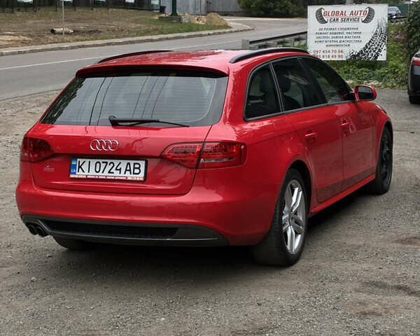 Ауди А4 2011 в Киеве на Automoto.ua Красный Ауди А4, объемом двигателя 1.97 л и пробегом 323 тыс. км за 9000 $, фото 6 на Automoto.ua