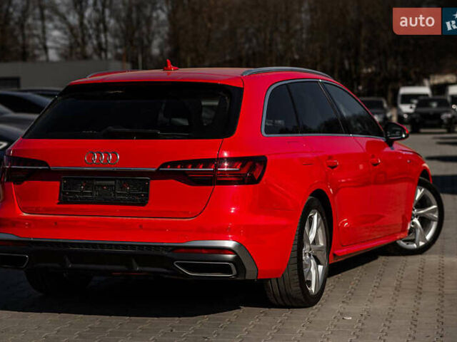 Красный Ауди А4, объемом двигателя 2.01 л и пробегом 206 тыс. км за 21500 $, фото 2 на Automoto.ua