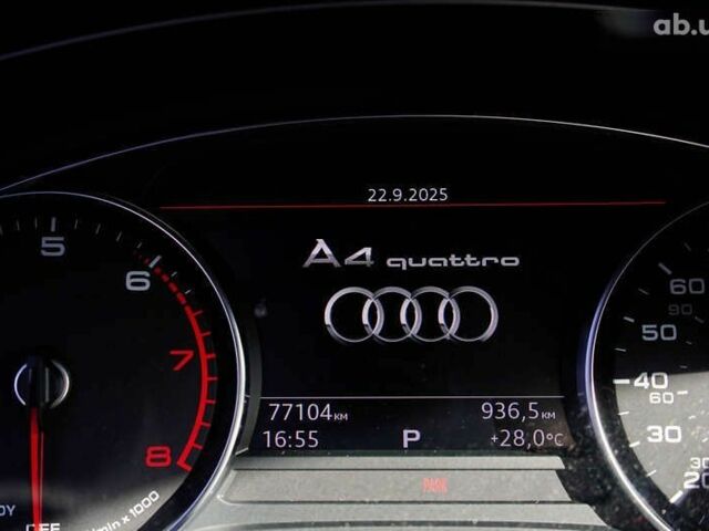 Ауді А4, об'ємом двигуна 2 л та пробігом 77 тис. км за 23500 $, фото 22 на Automoto.ua