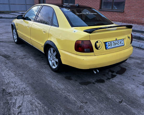 Желтый Ауди А4, объемом двигателя 1.9 л и пробегом 320 тыс. км за 2700 $, фото 1 на Automoto.ua