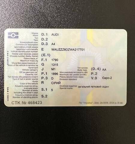 Серый Ауди А4, объемом двигателя 1.9 л и пробегом 514 тыс. км за 3500 $, фото 28 на Automoto.ua
