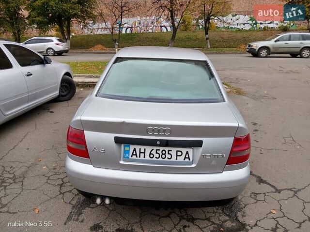 Серый Ауди А4, объемом двигателя 1.9 л и пробегом 378 тыс. км за 4000 $, фото 8 на Automoto.ua