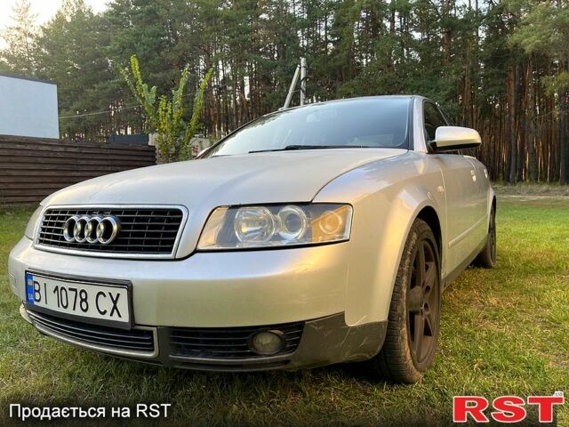 Серый Ауди А4, объемом двигателя 2 л и пробегом 372 тыс. км за 3999 $, фото 1 на Automoto.ua