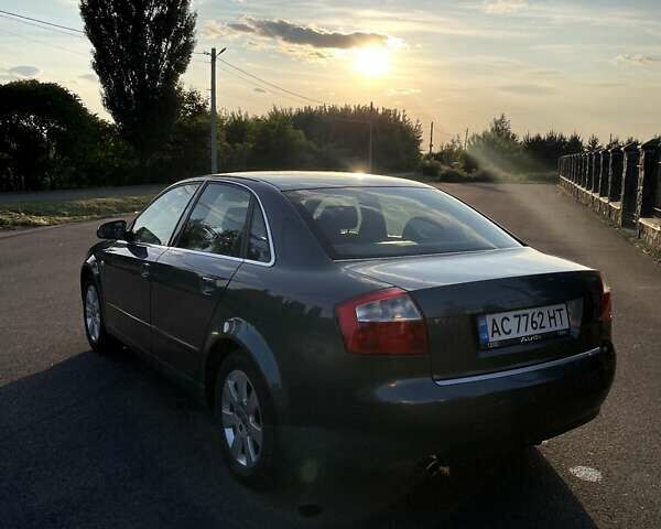 Серый Ауди А4, объемом двигателя 2 л и пробегом 198 тыс. км за 5650 $, фото 13 на Automoto.ua