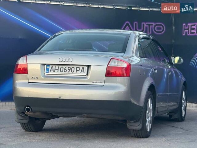 Сірий Ауді А4, об'ємом двигуна 1.6 л та пробігом 137 тис. км за 5799 $, фото 5 на Automoto.ua
