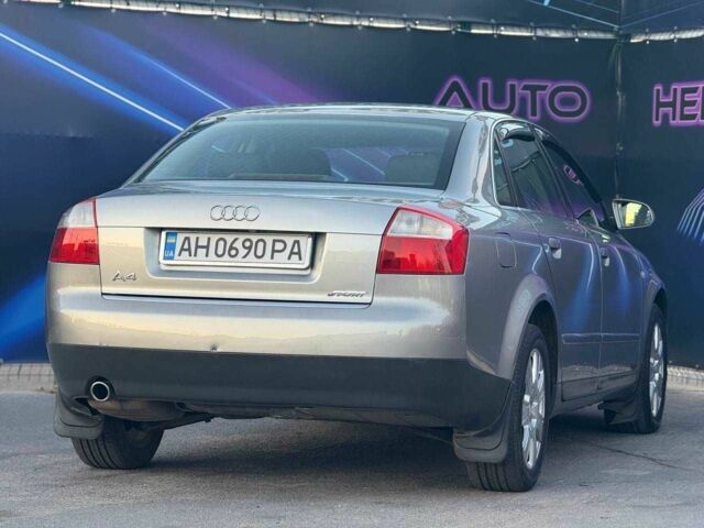 Сірий Ауді А4, об'ємом двигуна 1.6 л та пробігом 137 тис. км за 5799 $, фото 5 на Automoto.ua