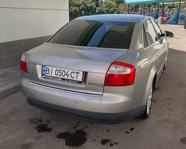 Сірий Ауді А4, об'ємом двигуна 2.5 л та пробігом 370 тис. км за 4500 $, фото 2 на Automoto.ua