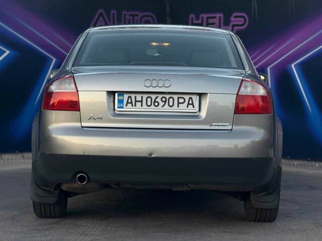 Сірий Ауді А4, об'ємом двигуна 1.6 л та пробігом 137 тис. км за 5799 $, фото 4 на Automoto.ua