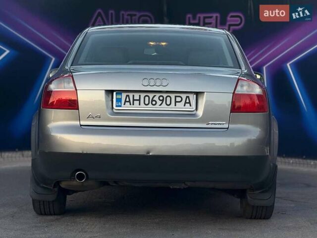 Сірий Ауді А4, об'ємом двигуна 1.6 л та пробігом 137 тис. км за 5799 $, фото 4 на Automoto.ua